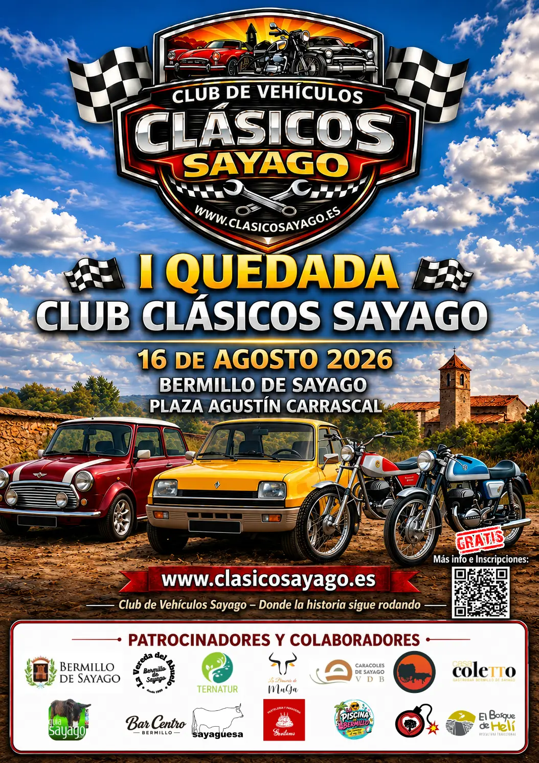 Cartel I Quedada Clásicos Sayago